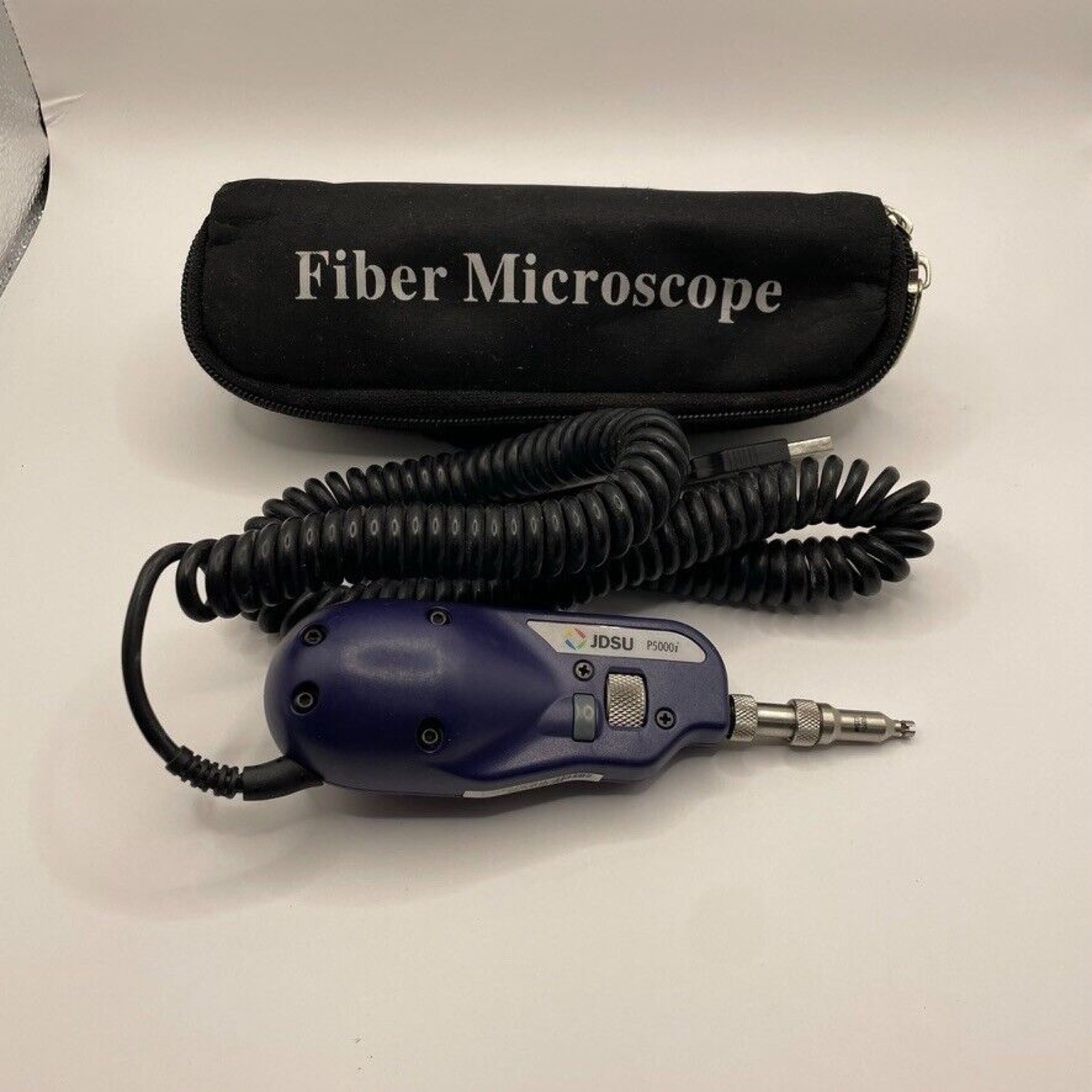 Viavi P5000i Fiber Endface Microscope With Case And FBPT-U25M Tip