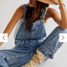 Free People Ziggy Overalls