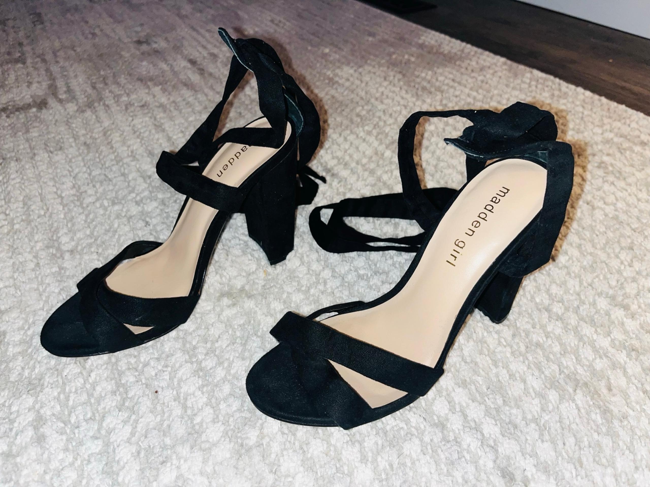 Steve Madden girl black Heels