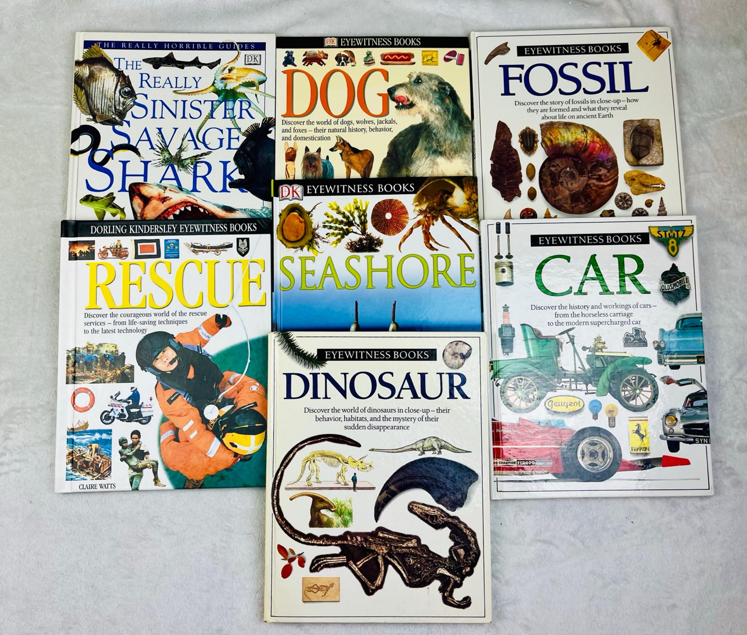 DK Eyewitness Books Educational Teacher Homeschool Science/Animals  Lot of 7 HC