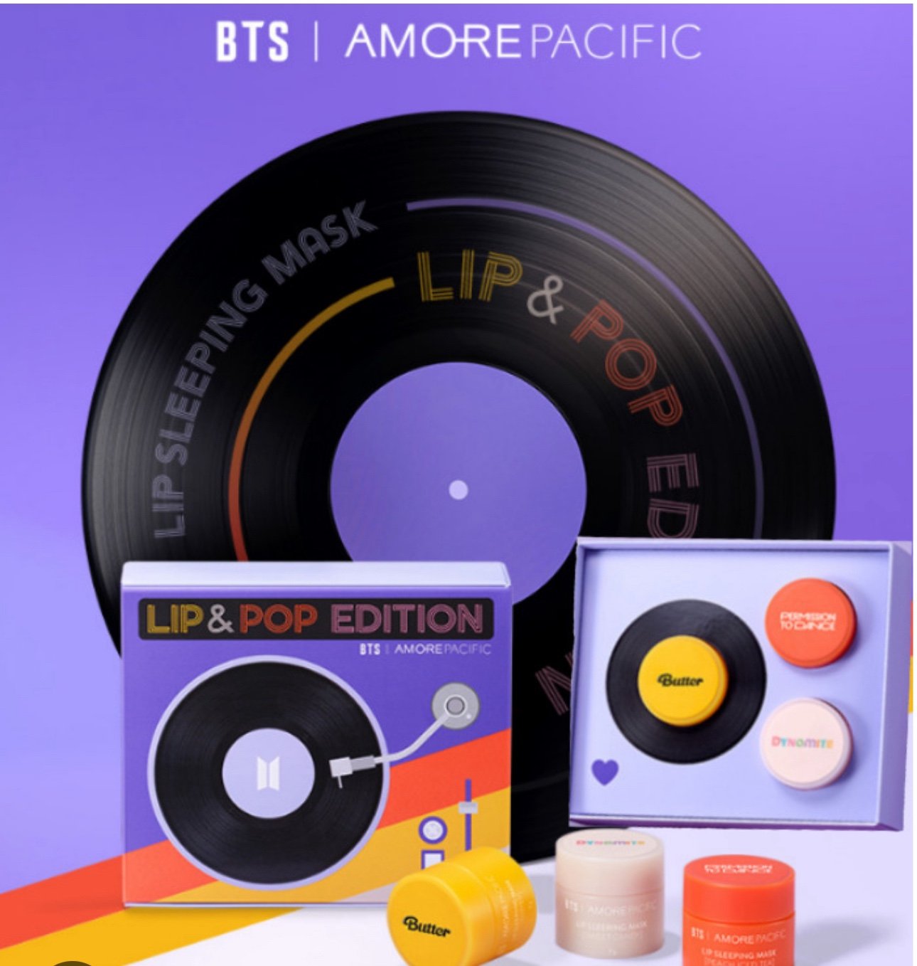 Amorepacific Laneige x BTS/COLLECTERS EDITION