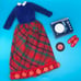 1965 Barbie Sister Skipper Vintage PLATTER PARTY #1914 Complete 2 Records Player