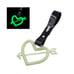 NEW 2PCS ARROW LOVE HEART GLOW GREEN JDM TSURIKAWA RING BLACK Handle Strap Drift