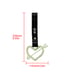 NEW 2PCS ARROW LOVE HEART GLOW GREEN JDM TSURIKAWA RING BLACK Handle Strap Drift
