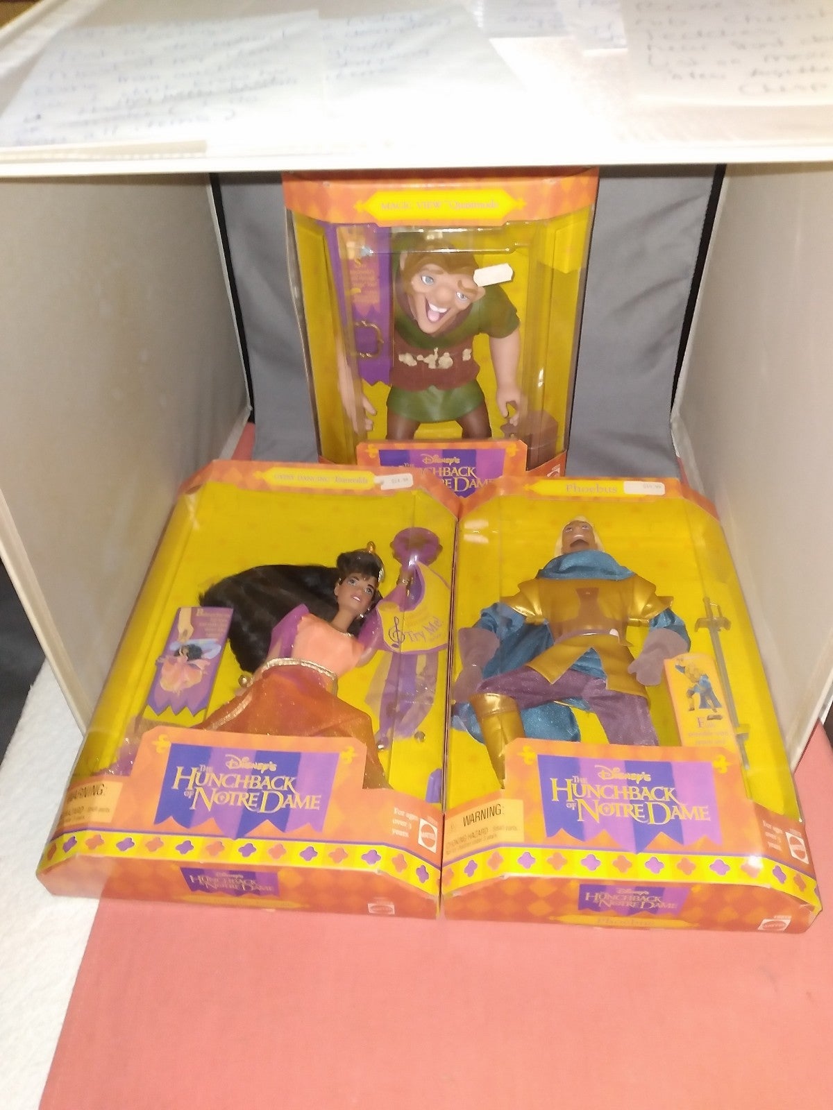 The hunchback of notre dame dolls