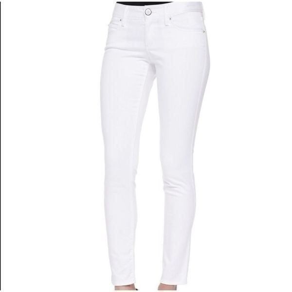 New Lilly Pulitzer White High Rise Jegging Jeans Skinny Size 8 Preppy Stretchy
