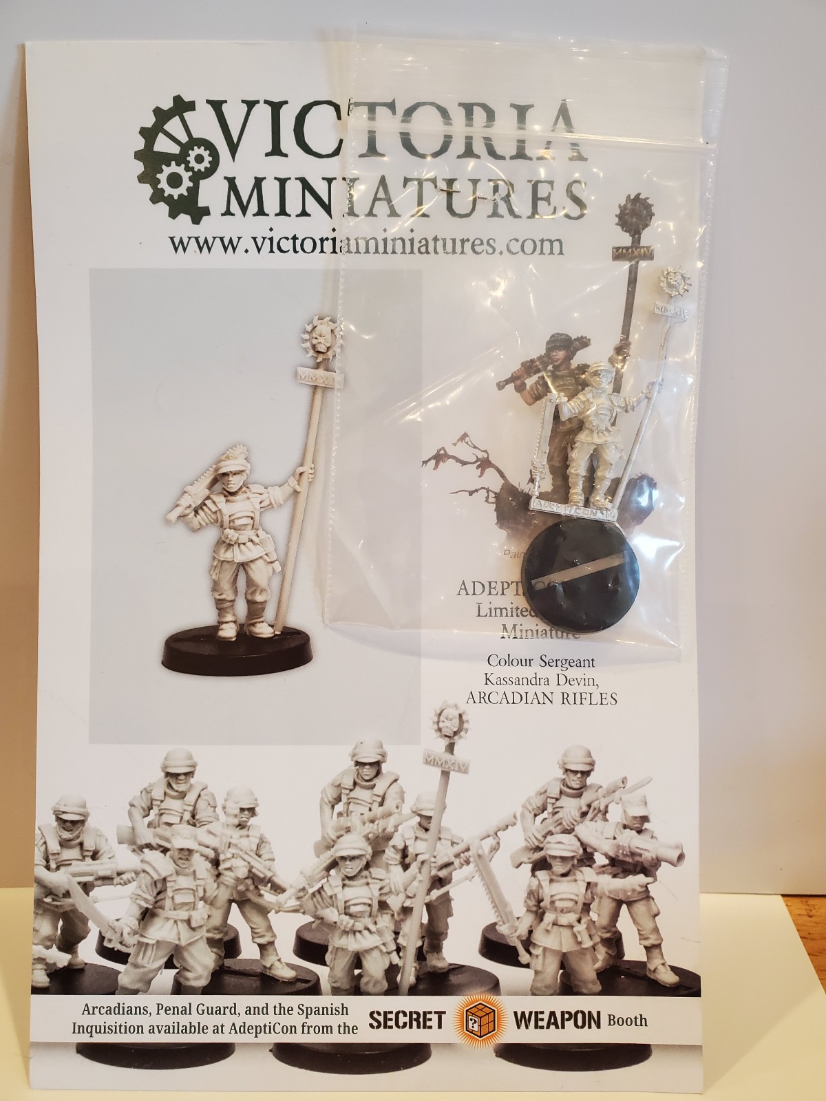 Limited Edition Victoria Miniatures Adepticon 2014