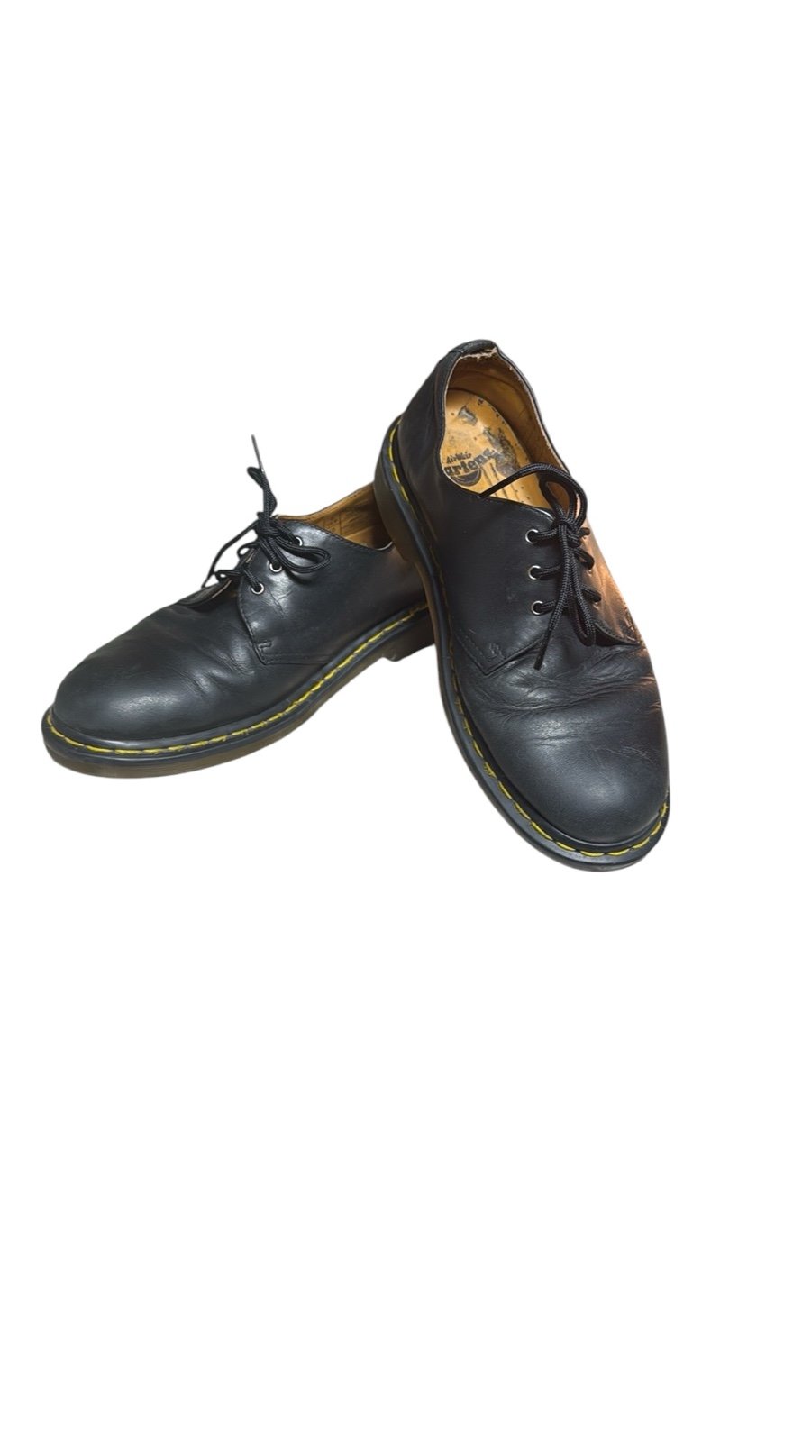 Dr. Martens UNISEX SMOOTH LEATHER OXFORD AW004 M:9 W:10 Extra Loved!!