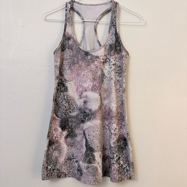 Lululemon Athletica Cool Racerback Tank Top Size 2 Candy Crush