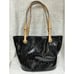 Michael Kors Logo Print Black Tote Size M #46939