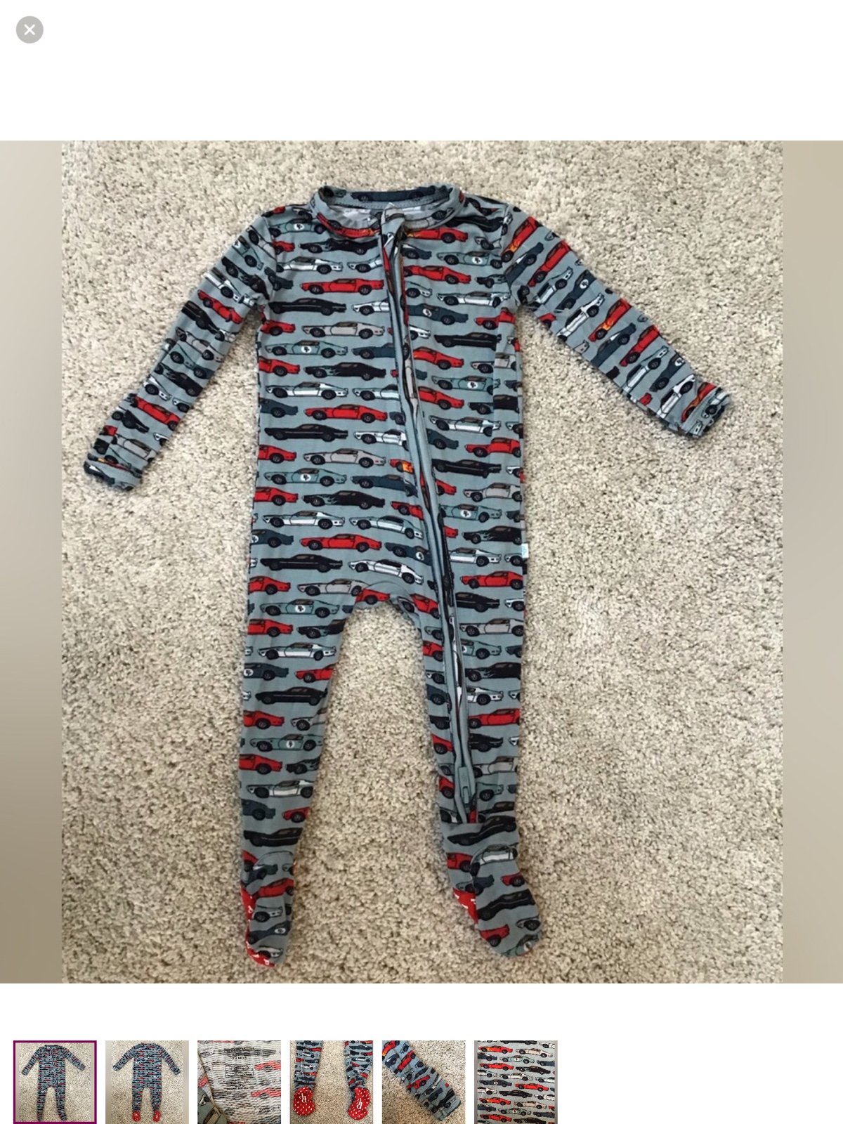 POSH PEANUT Miles Pajamas | Size 0-3m