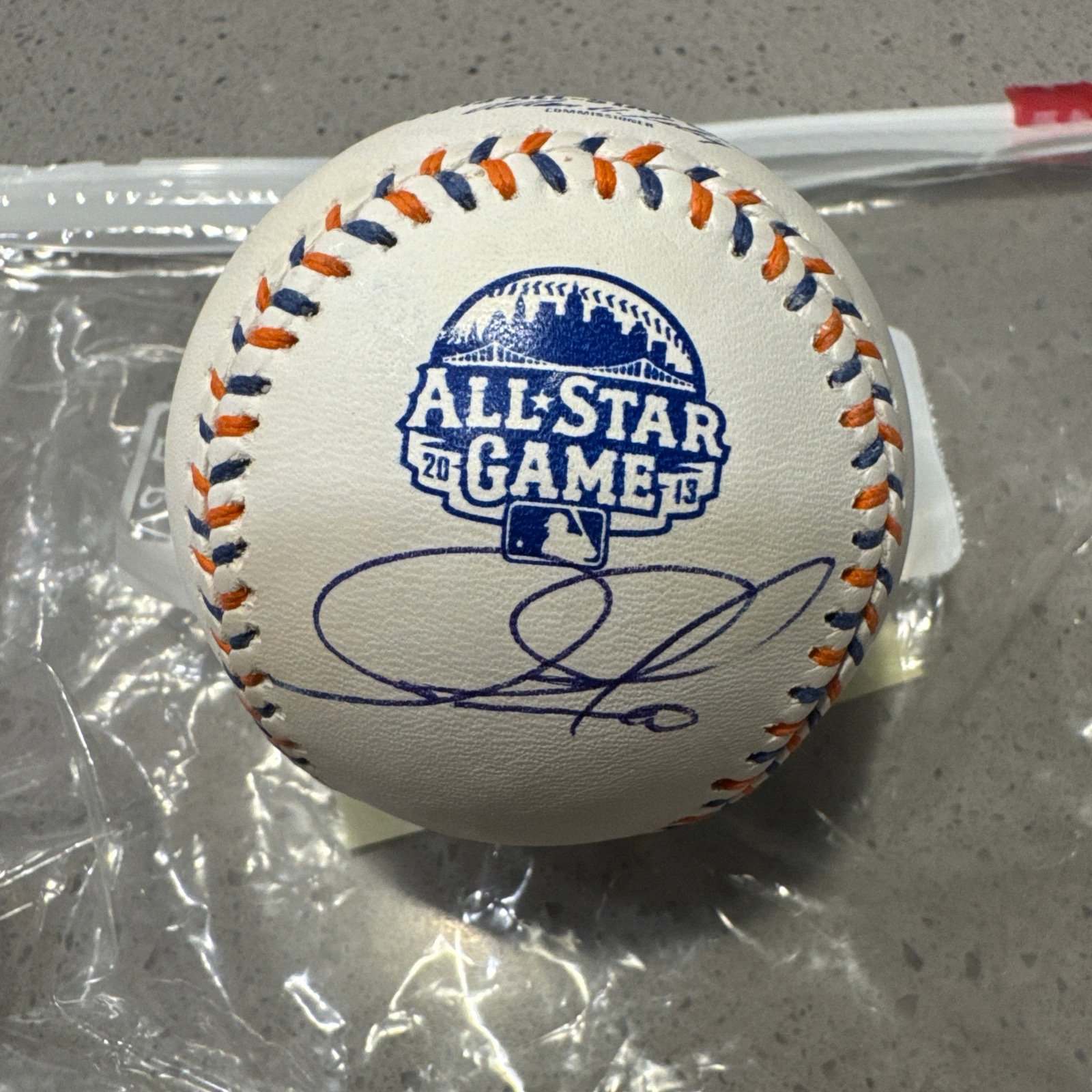 Adam Jones Signed Baseball 2013 All Star Ball No COA