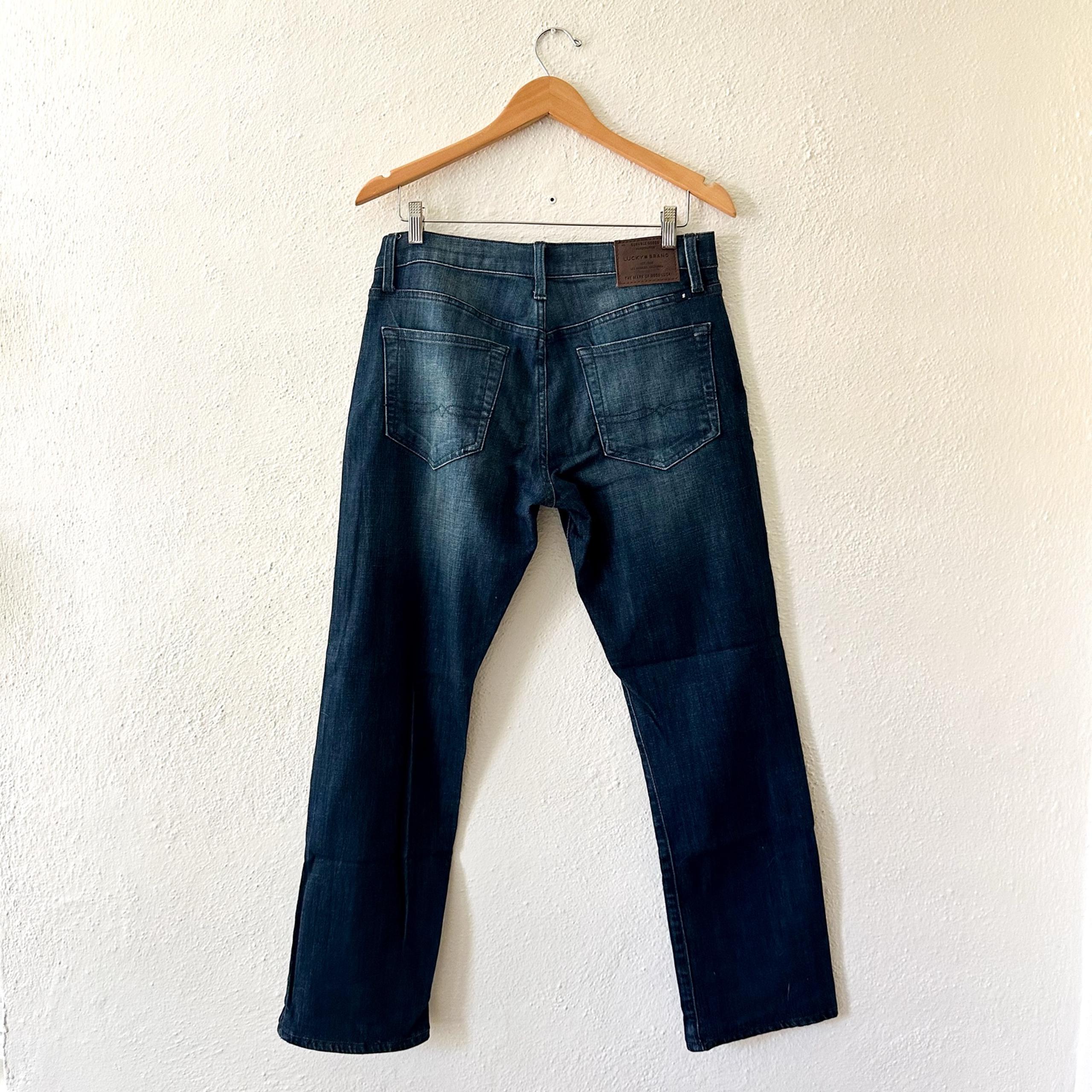 Retro Mens Slim Straight Vintage Wash Denim, sz 32 - Wrangler