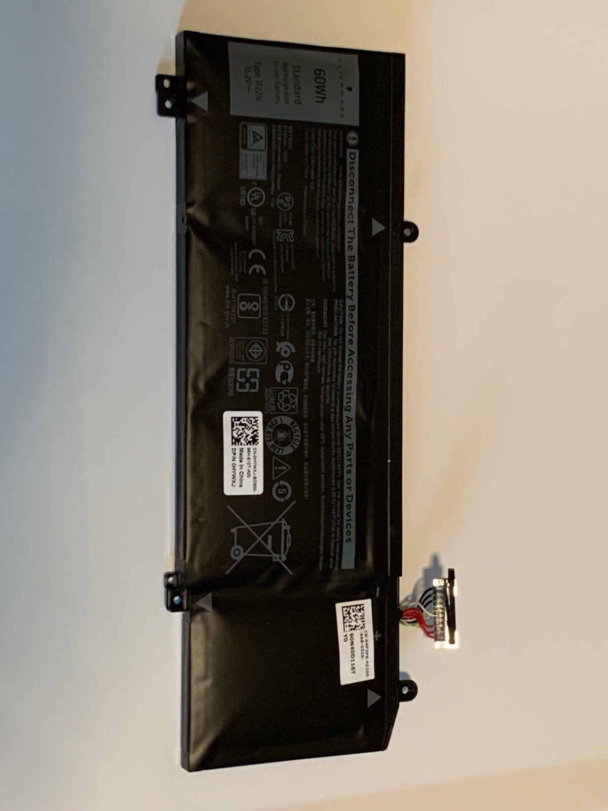 60Wh Dell Alienware M15 Series Battery