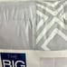 The Big One Down Alternative Reversible Comforter Grey Geometric Full/Queen
