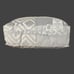 The Big One Down Alternative Reversible Comforter Grey Geometric Full/Queen