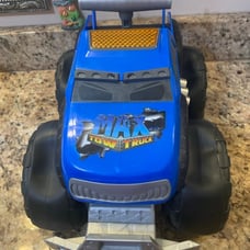 Blue Max Tow Truck Turbo Speed Truck, an interactive toy monster truck: