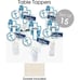 Blue Elegant Cross - Boy Religious Party Supplies - Banner Decoration Kit