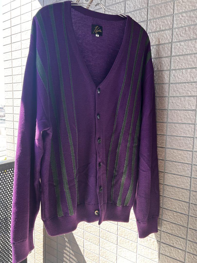 独特の上品 NEEDLES GL262 20SS V NECK CARDIGAN L トップス