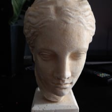 Hygeia healing goddess statue