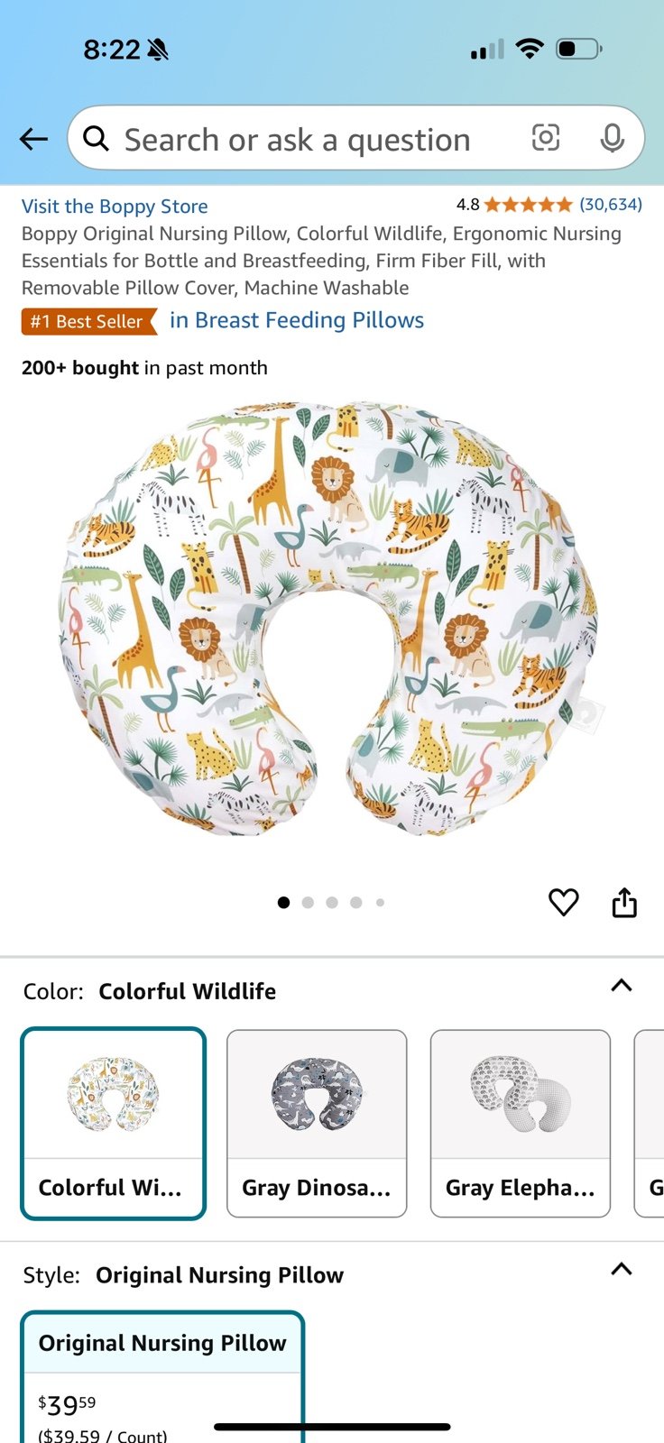 Boppy- colorful wildlife