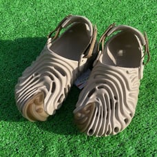 Crocs Khaki/Darth Vader fingerprint shoes Crocs