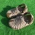 Crocs Khaki/Darth Vader fingerprint shoes Crocs