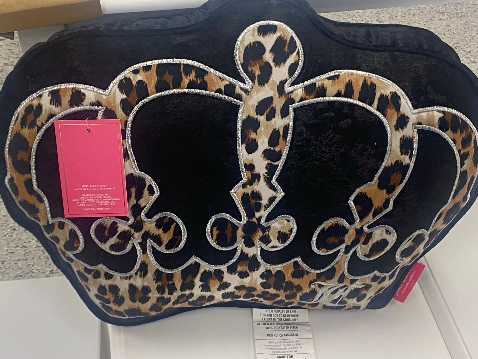 Juicy couture pillow