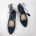 NEW Michael Kors collection cadence lace up flats black pointed toe size 6