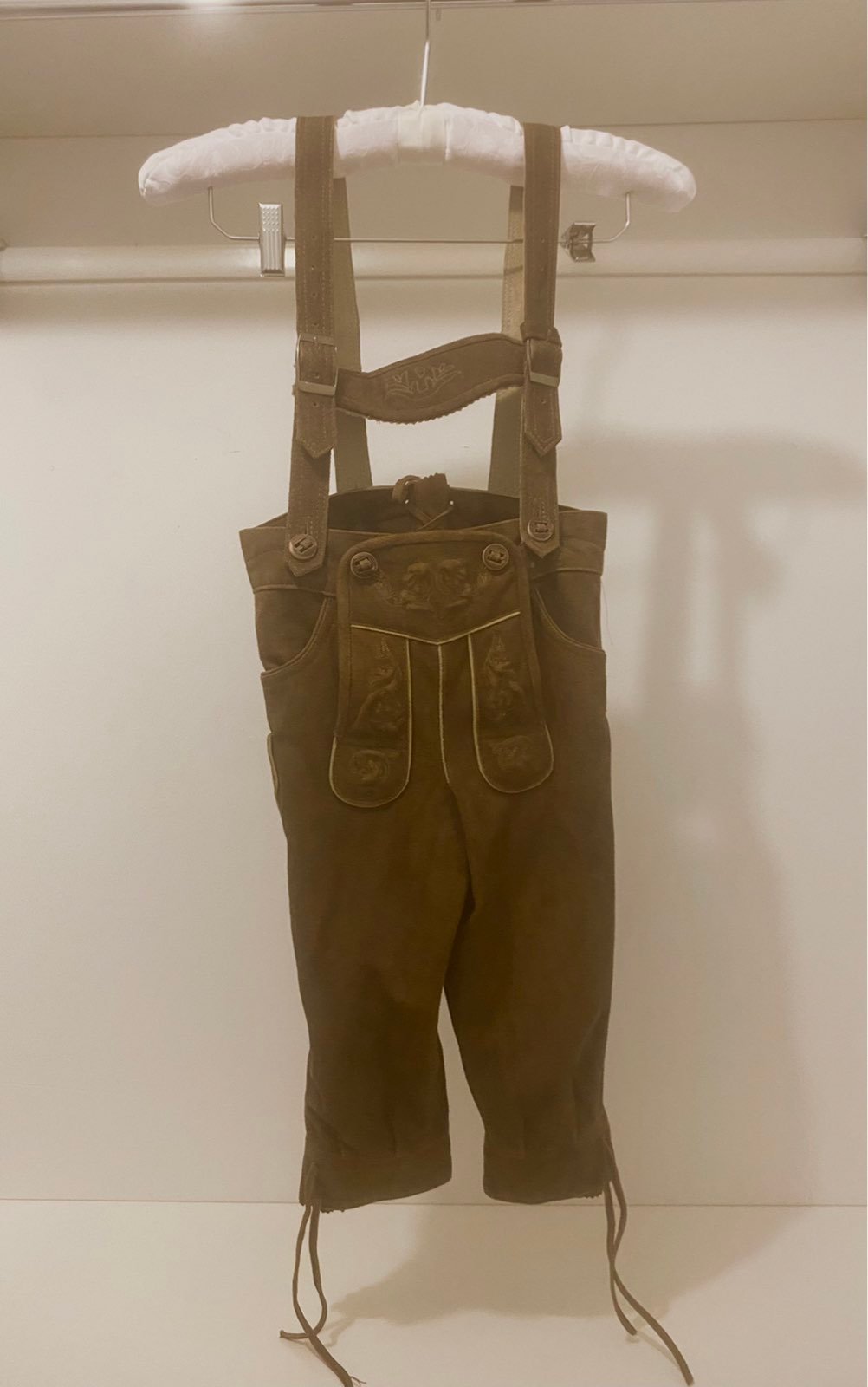 Vintage Spieth & Wensky Boys Leather Shorts