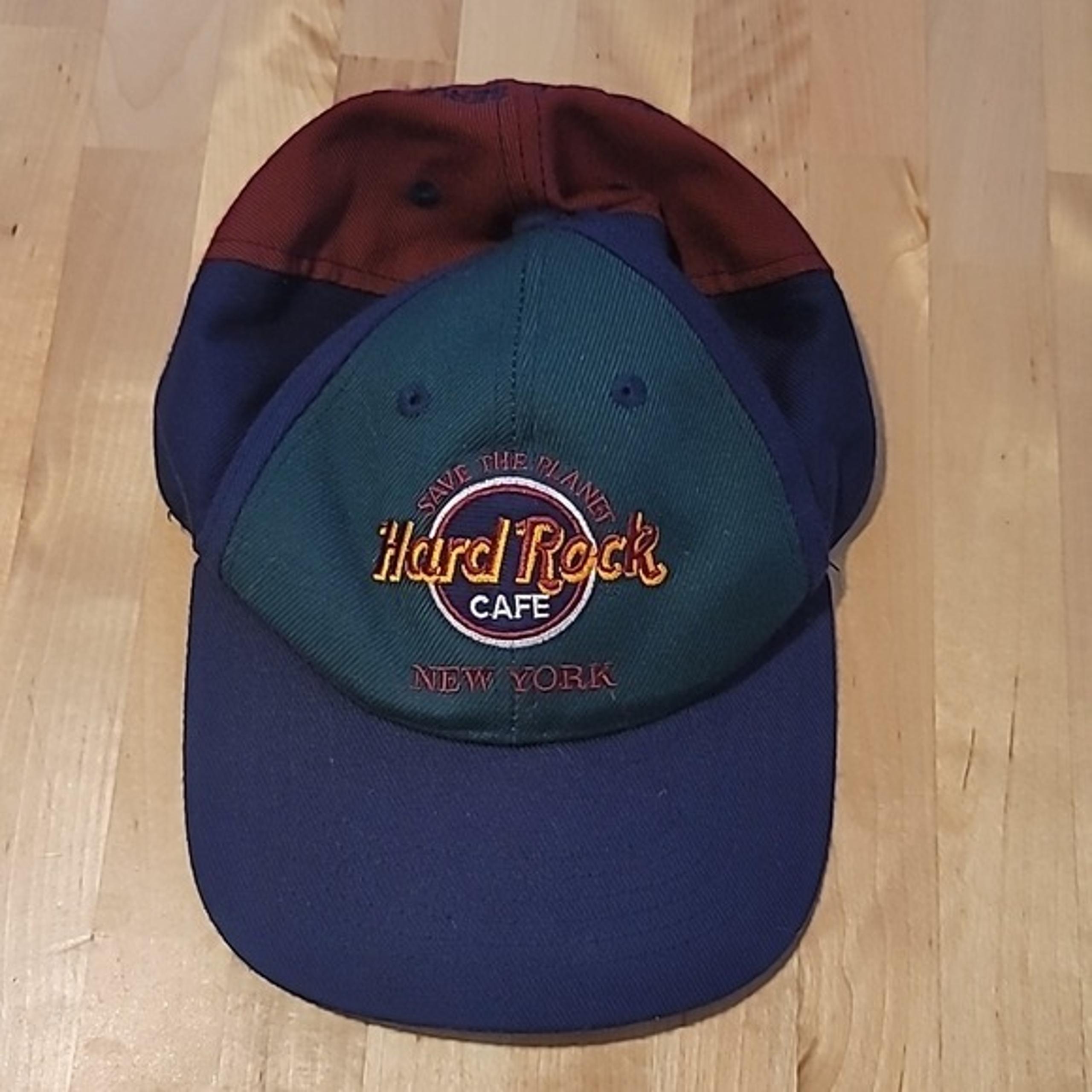 Hard Rock Cafe New York Wool Blend Vintage 90s Snapback Hat Size O/S