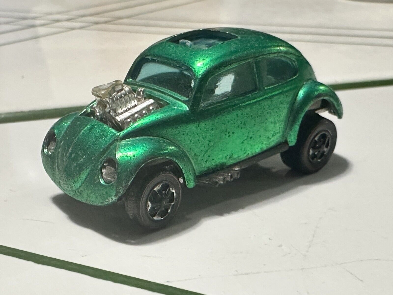 Hot Wheels Redline Green 1968 Custom Volkswagen Hong Kong