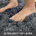 4x5.9 Feet Soft Fluffy Shaggy Bedside Rug Machine Washable