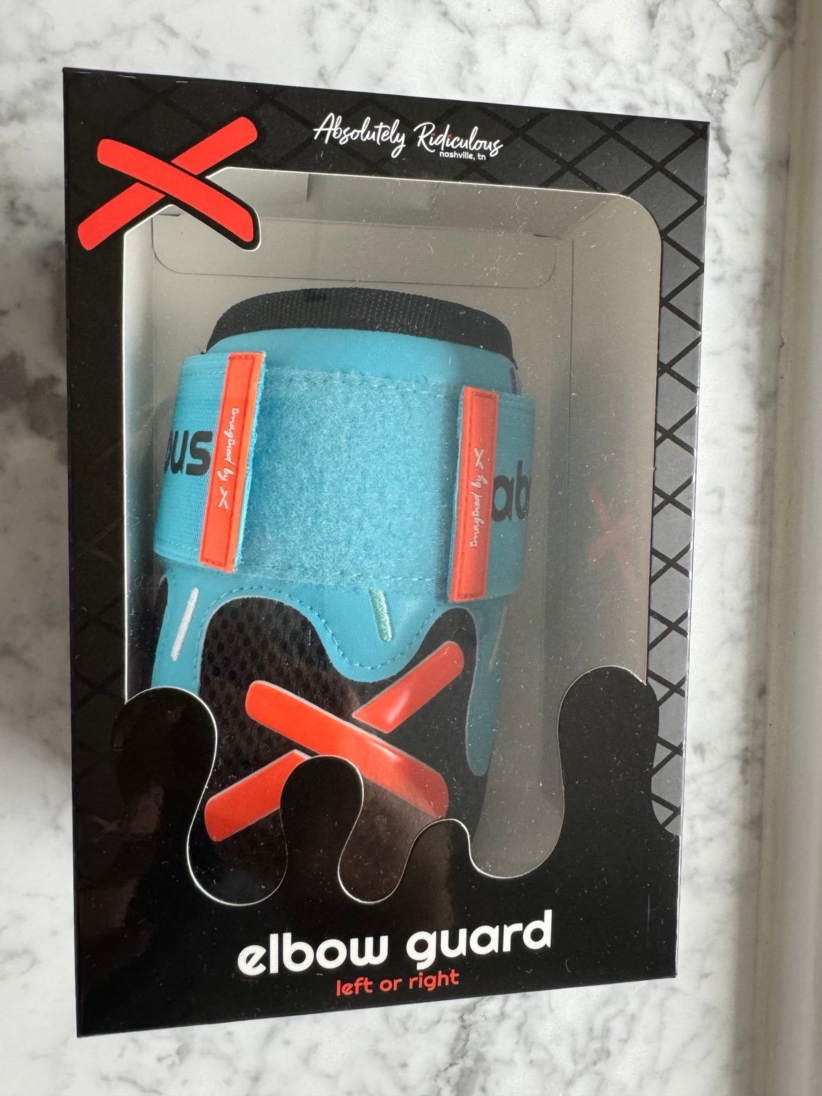 NEW Absolutely Ridiculous Aria Pushin P Baseball Elbow Guard Small Youth