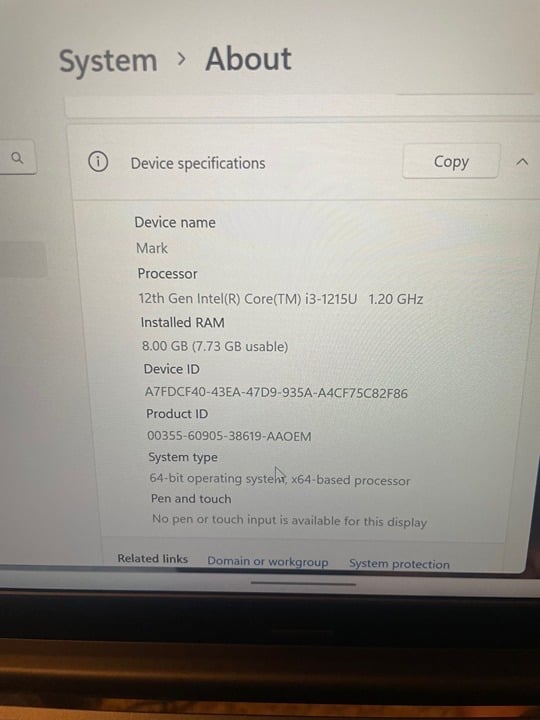 Dynabook Laptop