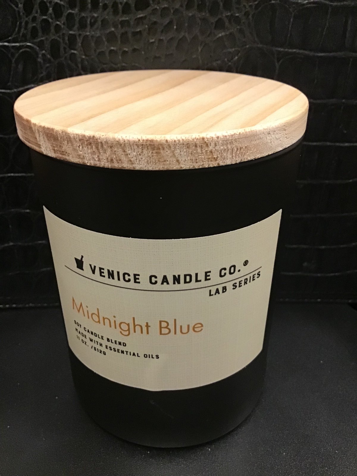 MIDNIGHT BLUE ORGANIC CANDLE