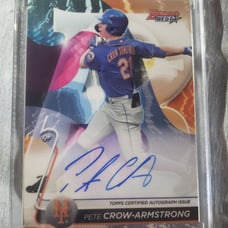 Pete crow Armstrong auto