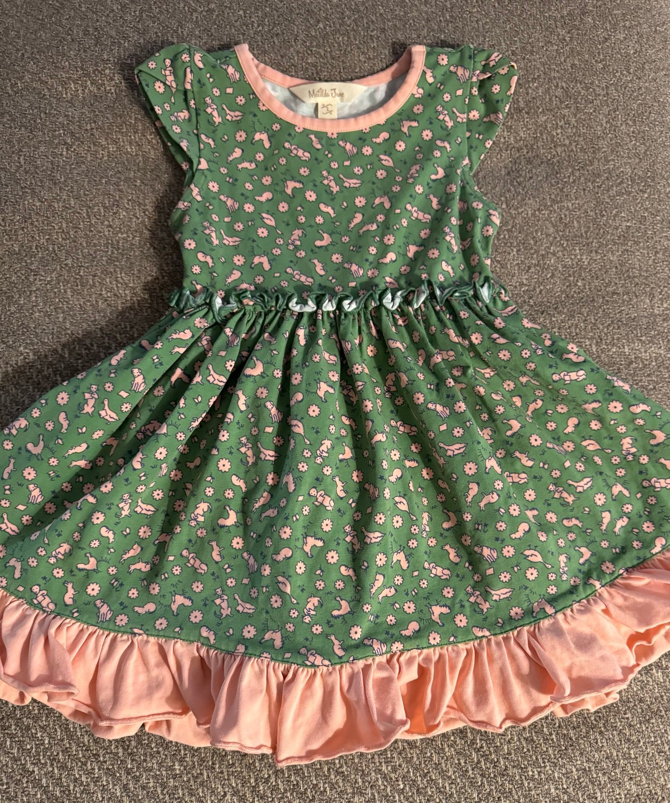 Matilda Jane Cotton Blend Dresses for Girls Sizes 2T-5T Matilda Jane Cotton Blend Dresses for Girls Sizes 2T-5T