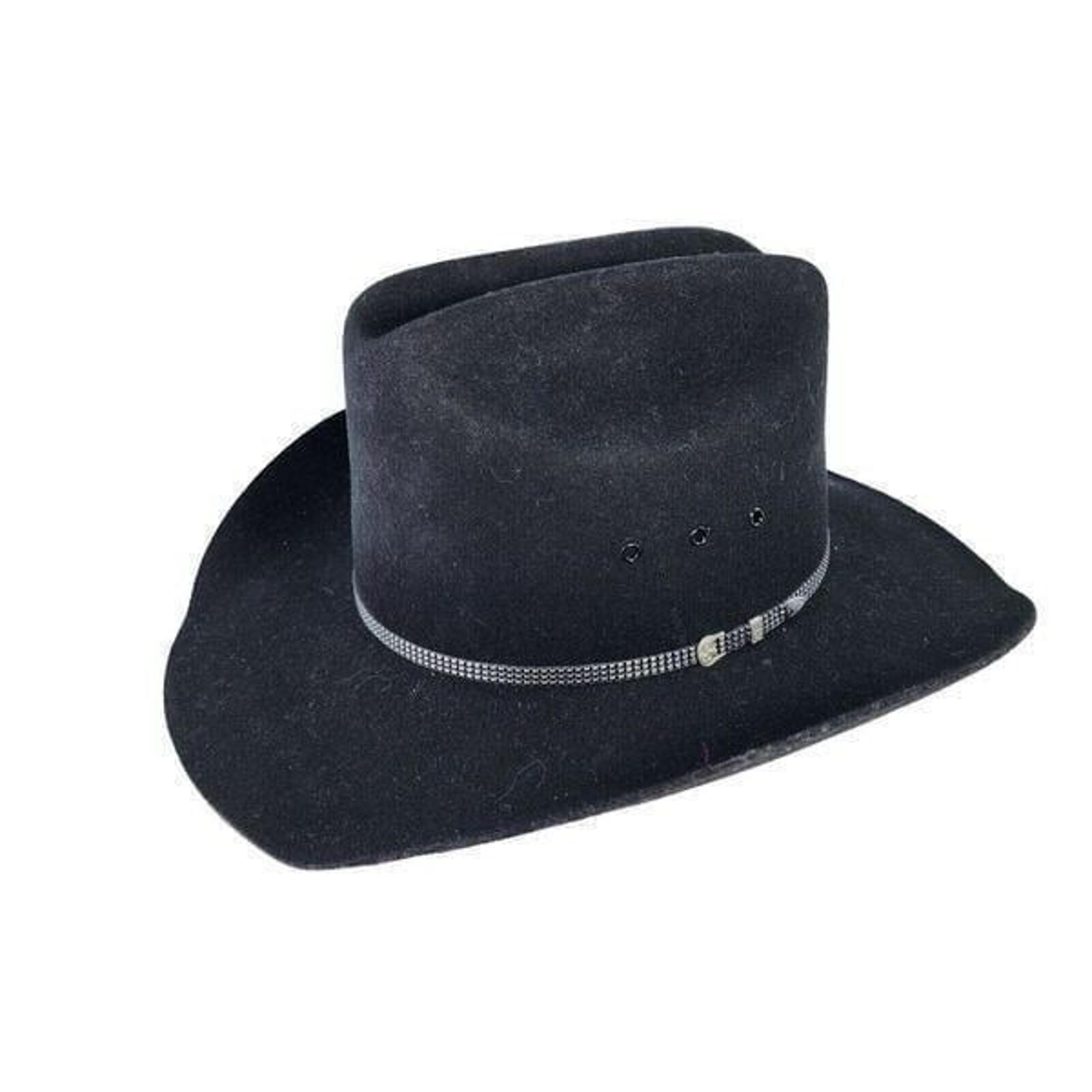 Sheplers Cowboy Hat Size XL X-Large Black Wool Long Oval Western Hats