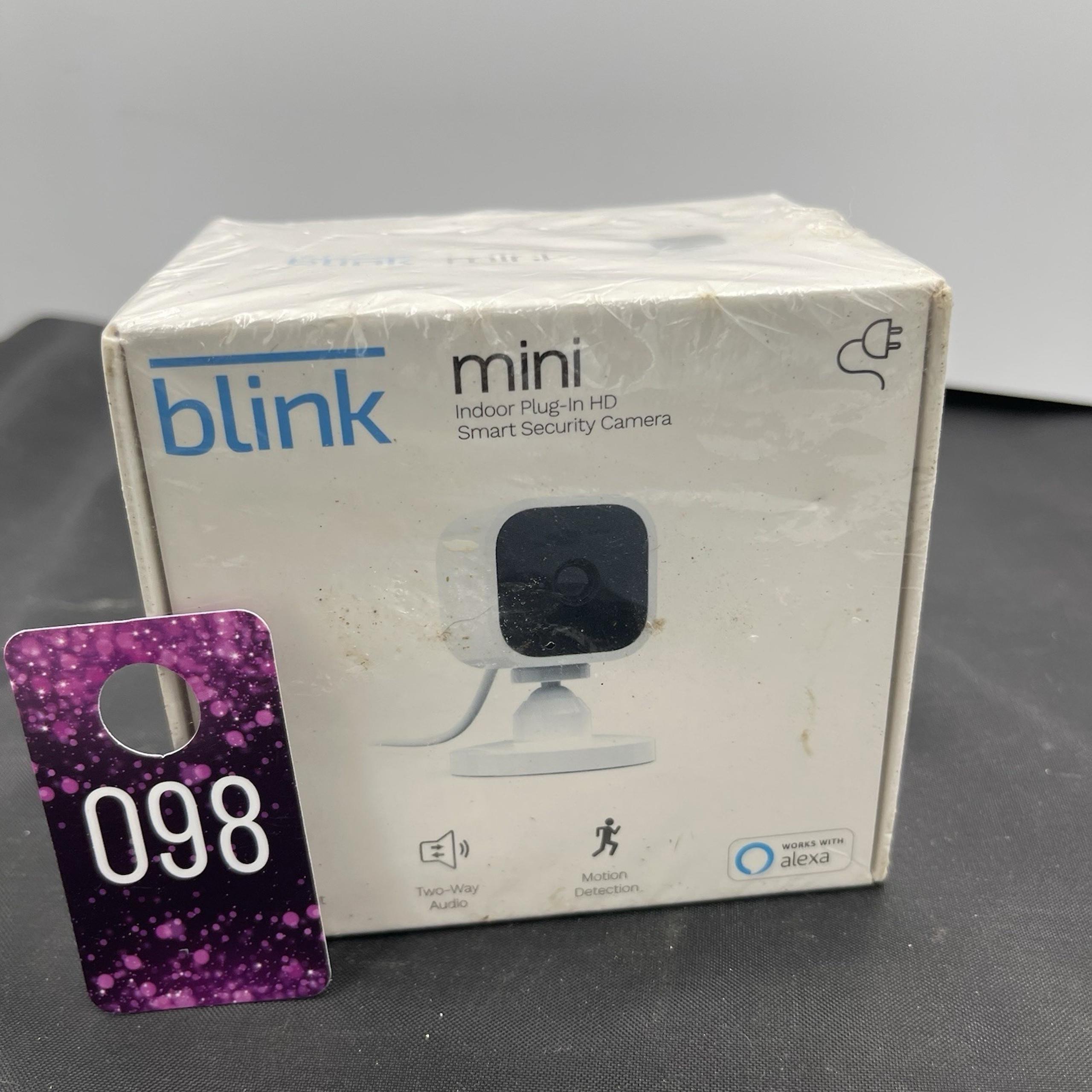 Blink Mini Indoor 1080p WiFi Security Camera Motion Detection, ModelBCM00300U