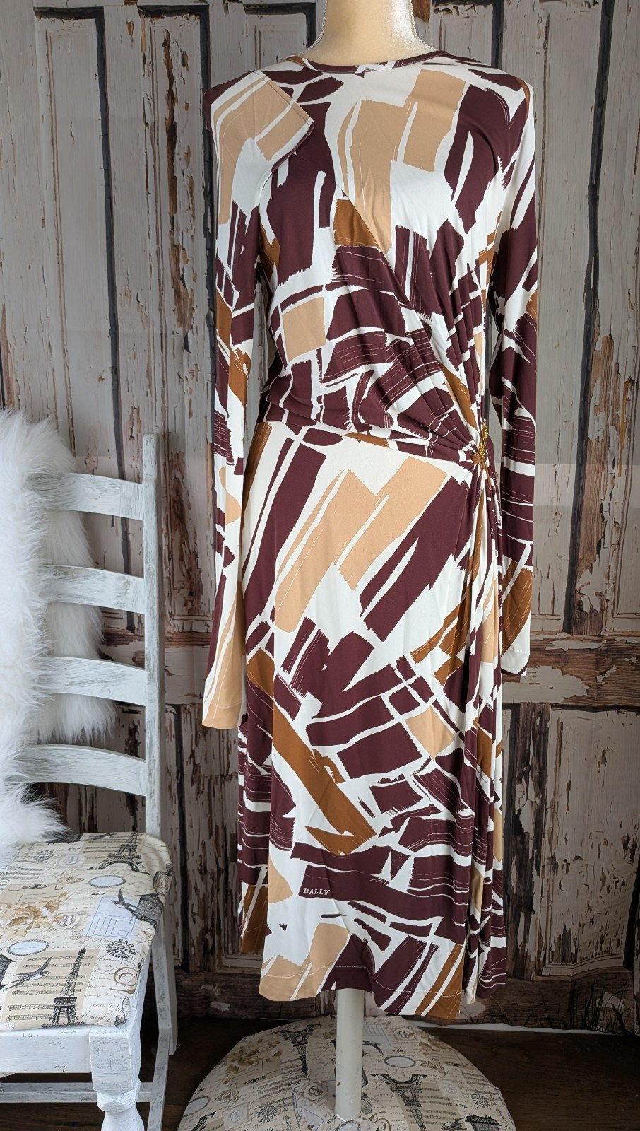 Bally Switzerland Silk Dress NWT