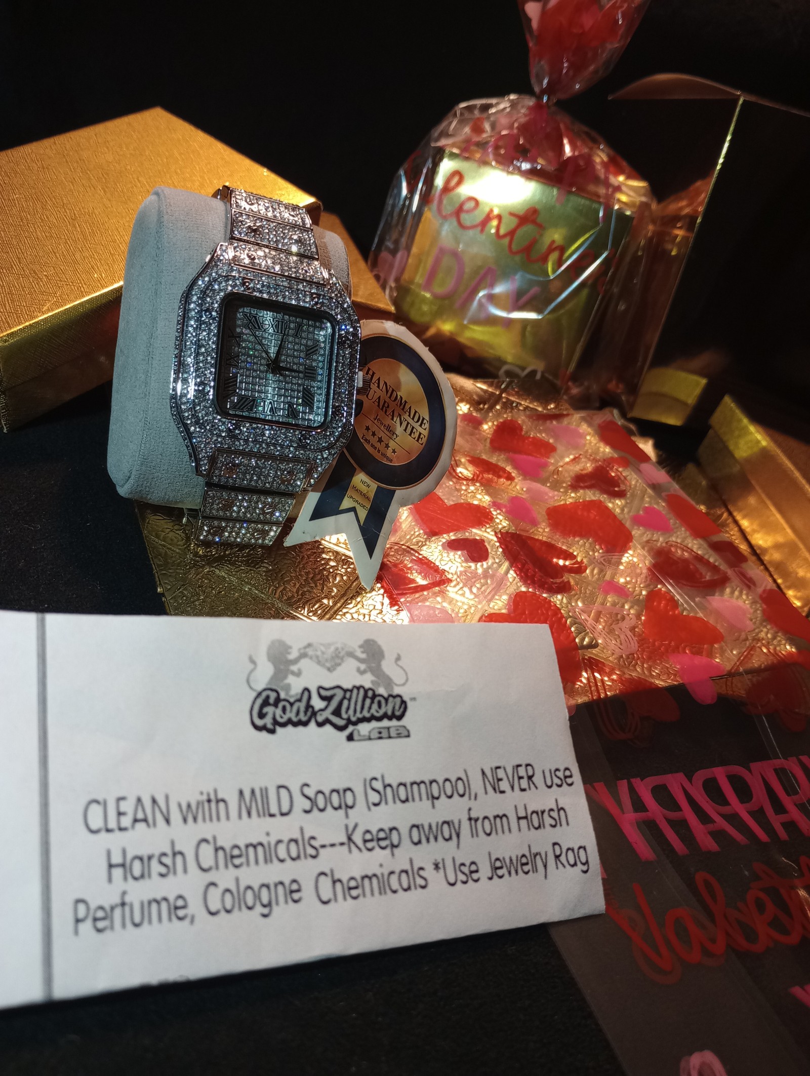 Watch celebrity unisex resizable links lab Diamond ice