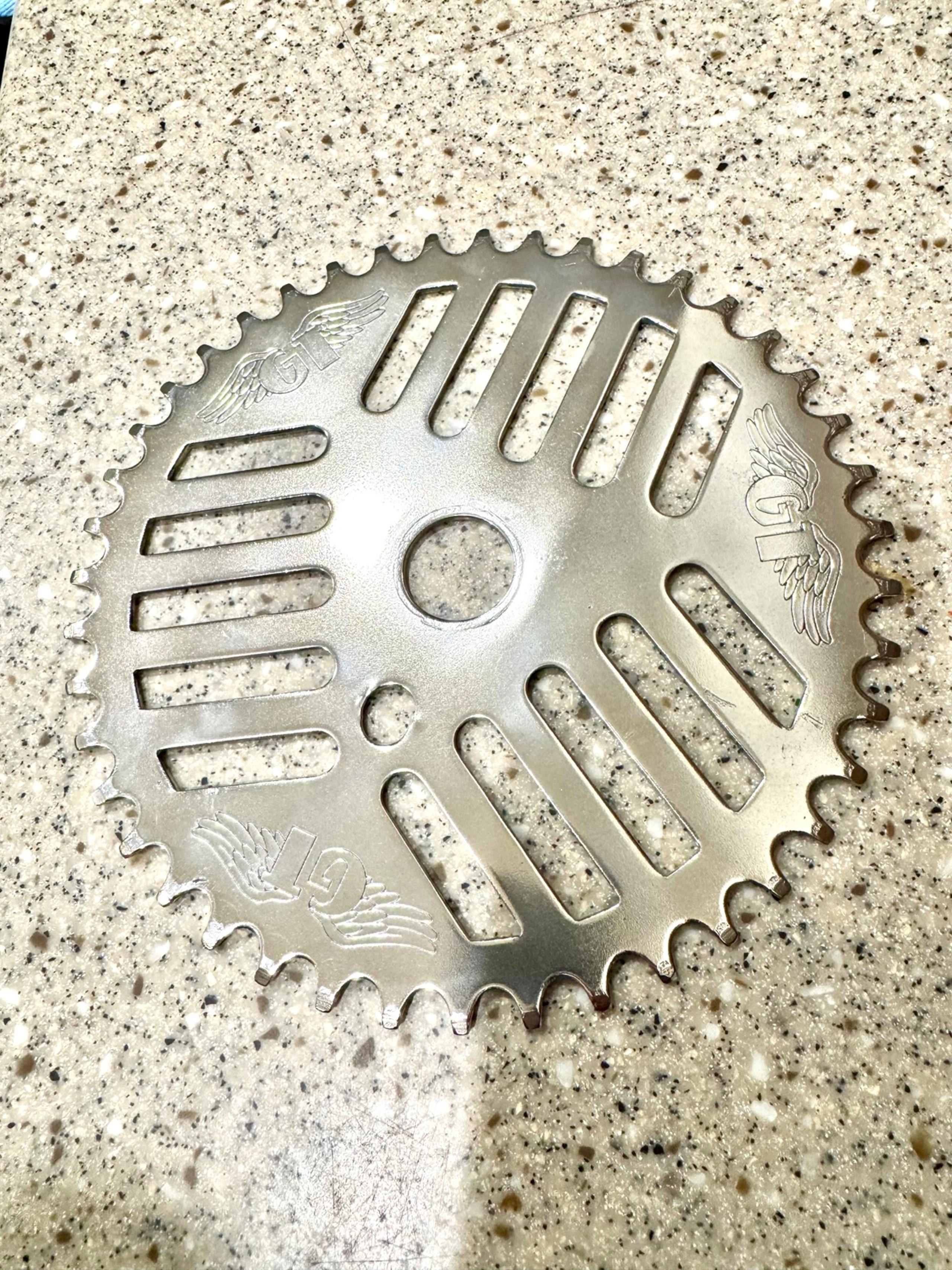 Gt bmx performer cheese grater sprocket