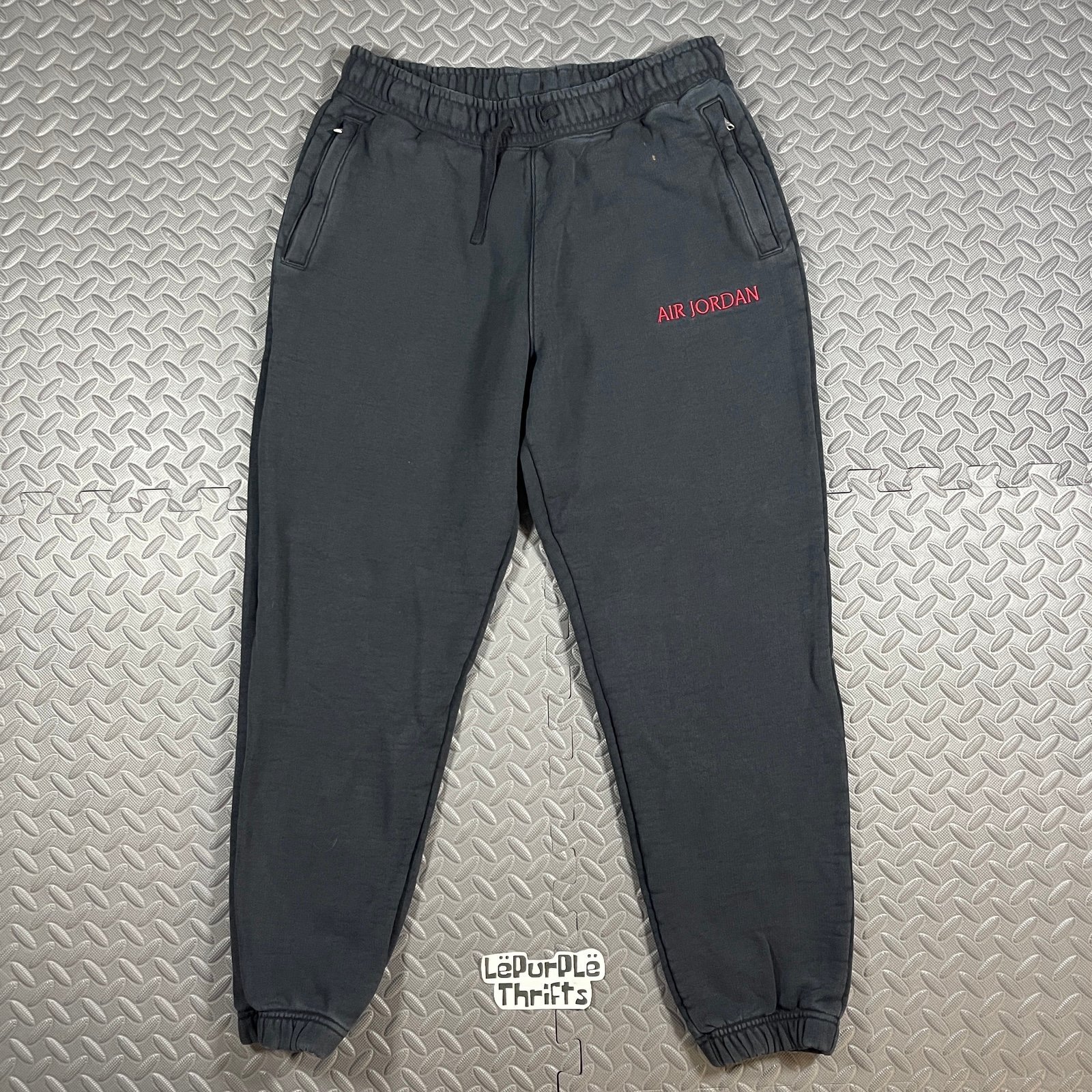 Jordan Wordmark Fleece Joggers Large