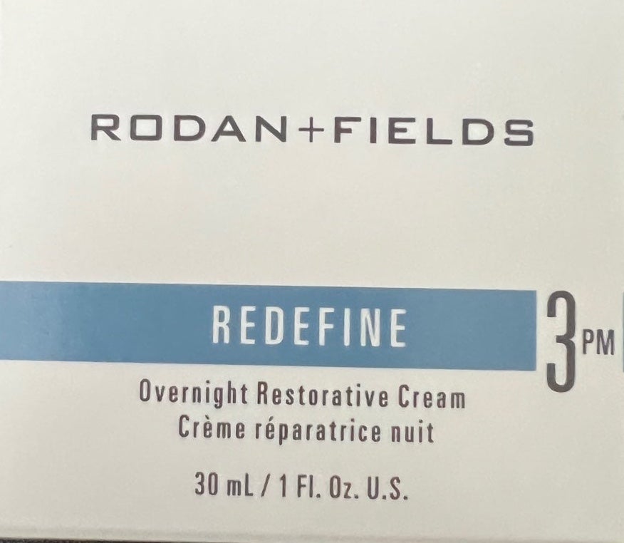 Rodan and Fields Redefine overnight restorative cream