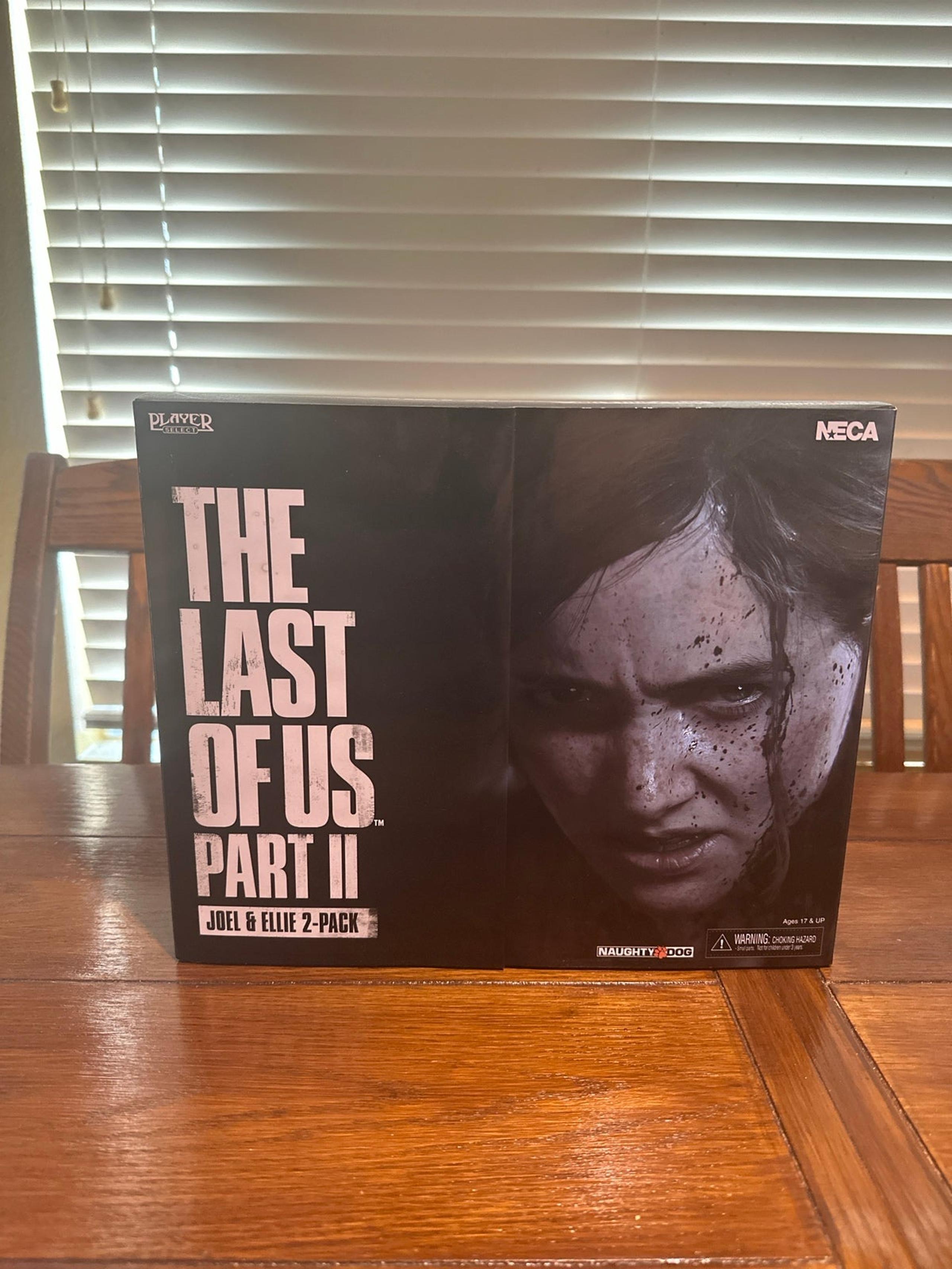 Last of Us Part II Joel & Ellie NECA action figure 2 pack
