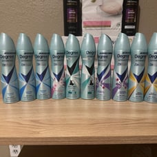Degree Women's Spray Deodorants Set Of 10