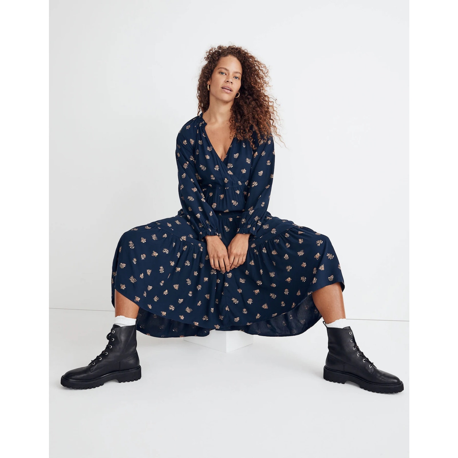 Madewell Challis Midi Dress