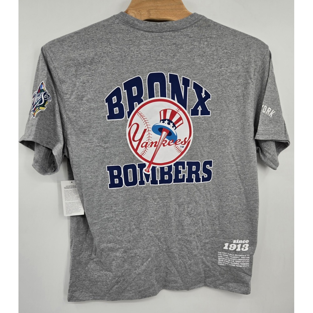 NY Yankees Mitchell & Ness Shirt Mens XXL Bronx Bombers Cooperstown Collection