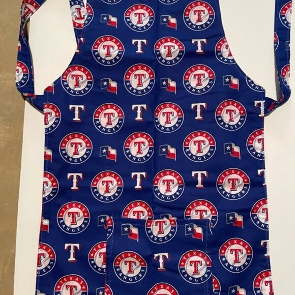Texas Rangers Child’s Apron kids size 10-12 medium